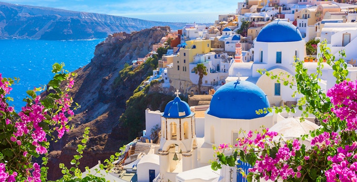 Santorini Volcano