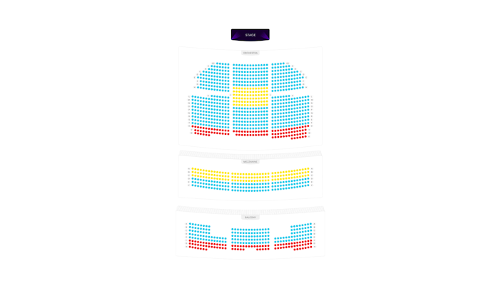 Richard Rodgers Theatre Seating Chart