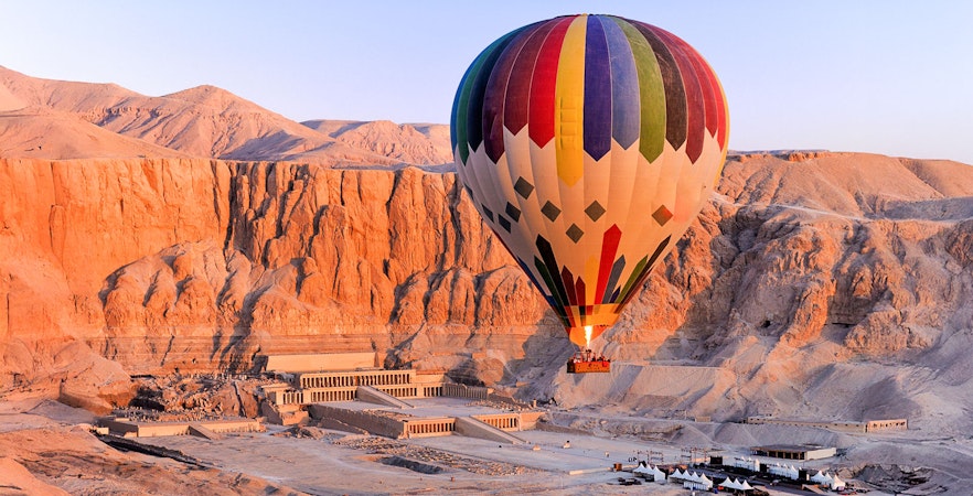 Wycieczka balonem na gorące powietrze do Luksoru