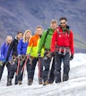 Falljokull-Gletscher