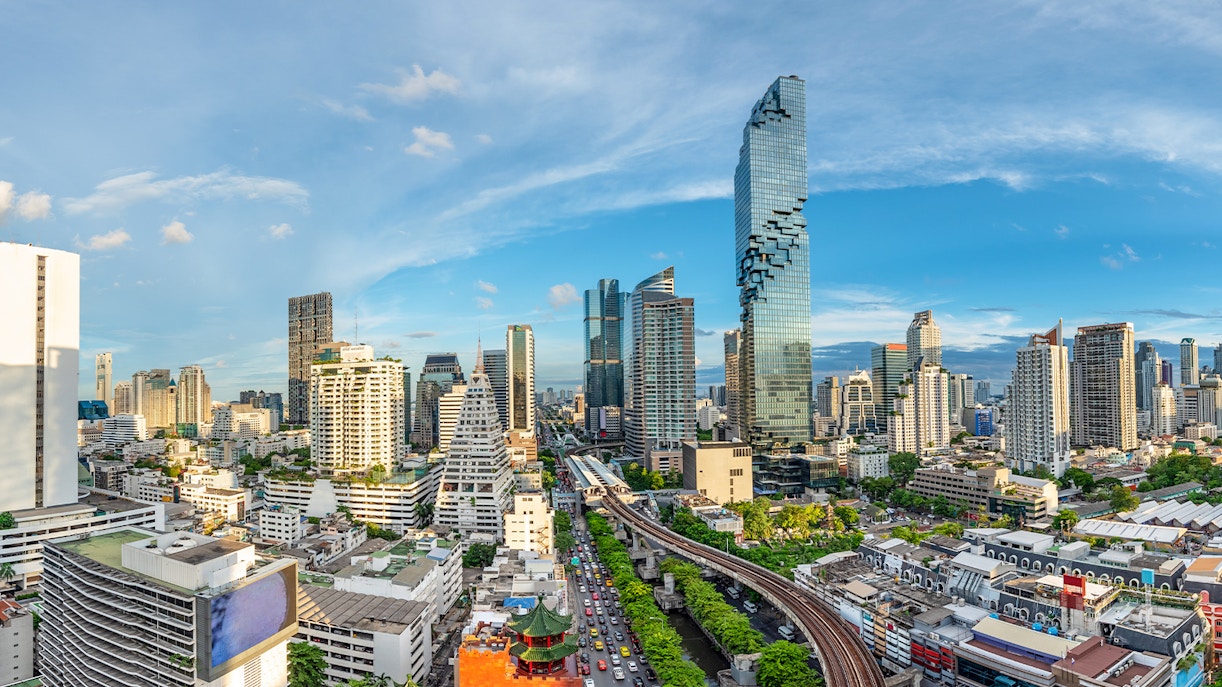 Bangkok vista dall'alto