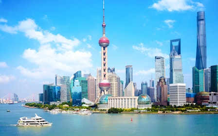 Oriental Pearl Radio & Television Tower with Huangpu River Cruise