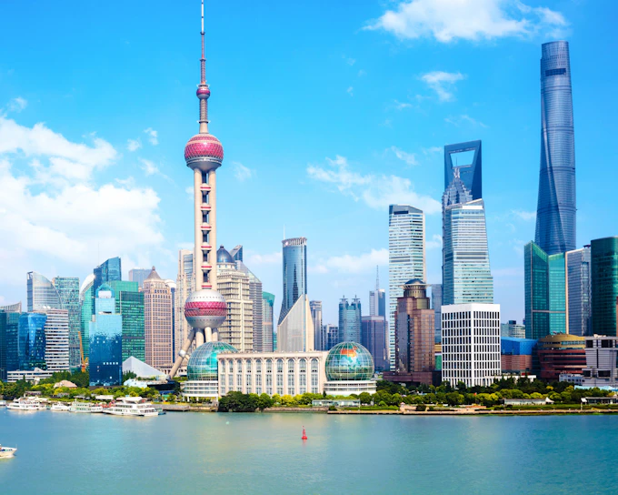 Oriental Pearl Radio & Television Tower with Huangpu River Cruise
