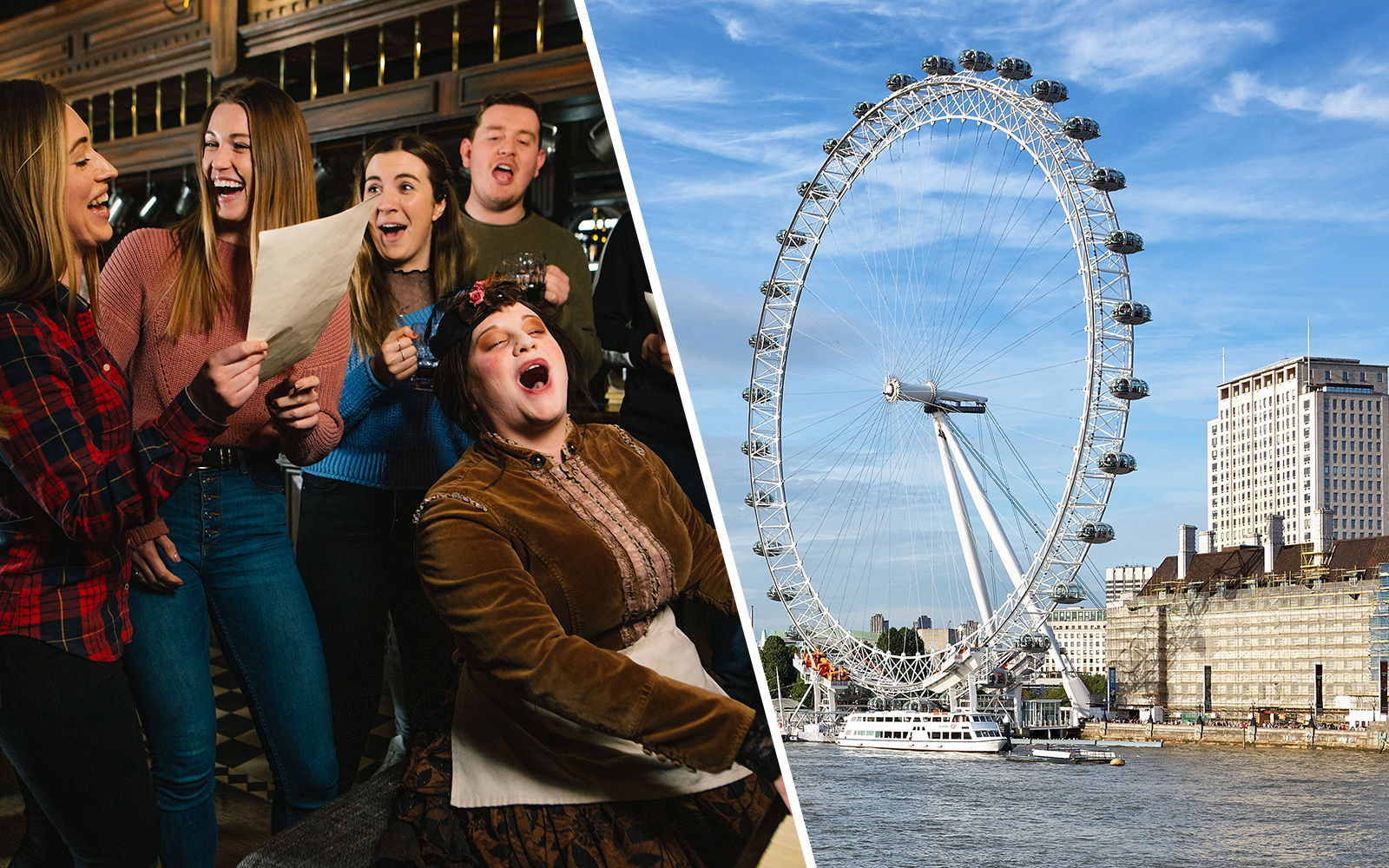 Combo (Save 20%): London Dungeon + London Eye Tickets