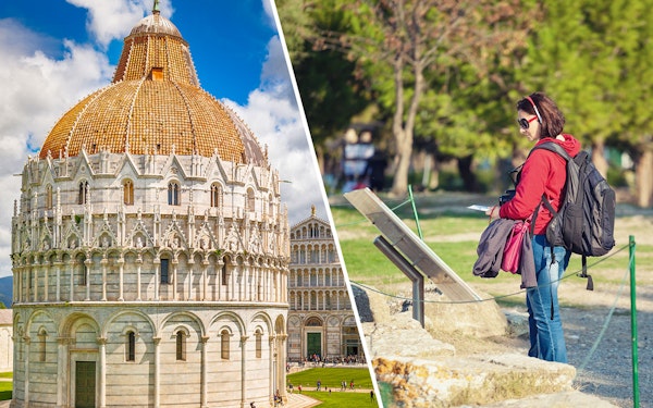 Combo: Pisa Monumental Complex + Baptistery & Cathedral with Audio Guide Tickets