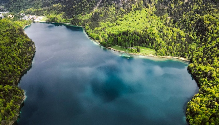 Alpsee around Neuschwanstein Castle