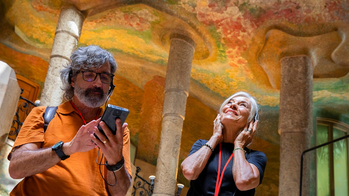 Casa Mila audio guide service