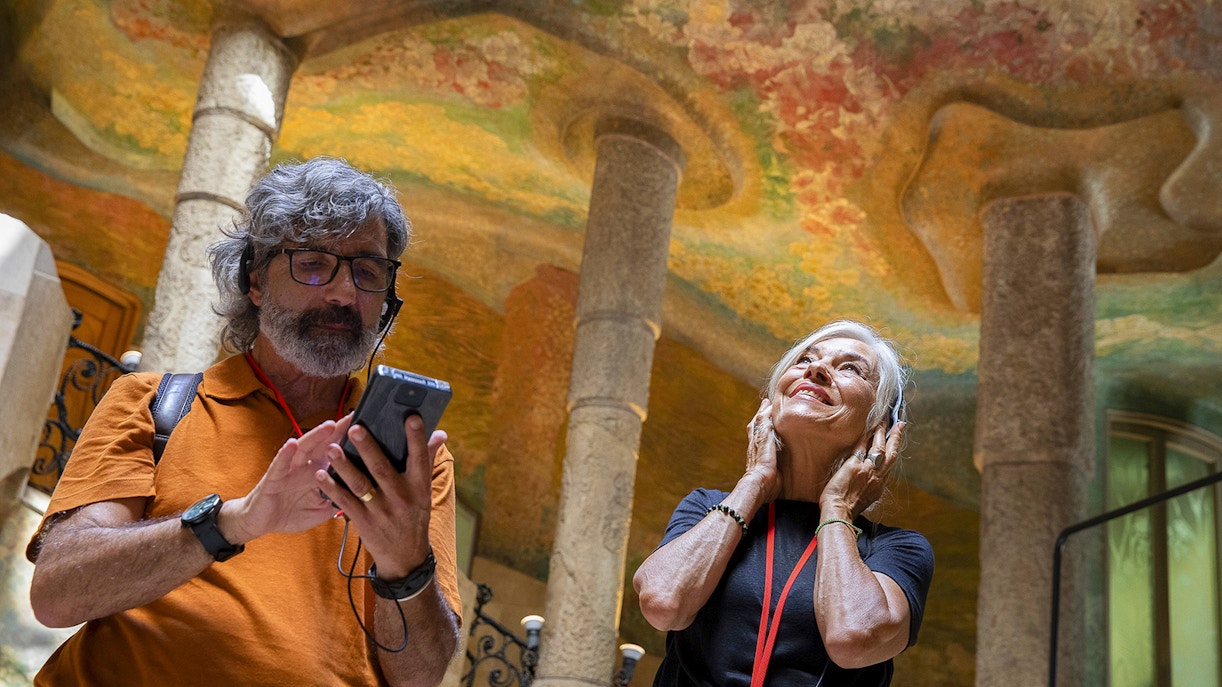 Casa Mila audio guide service