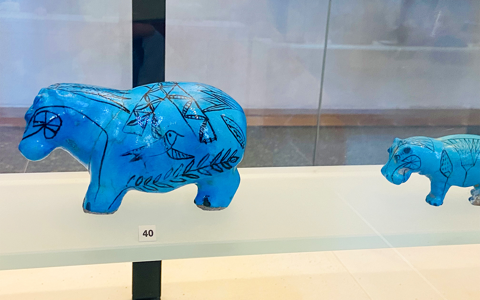 Louvre Museum artifact in Paris, France.