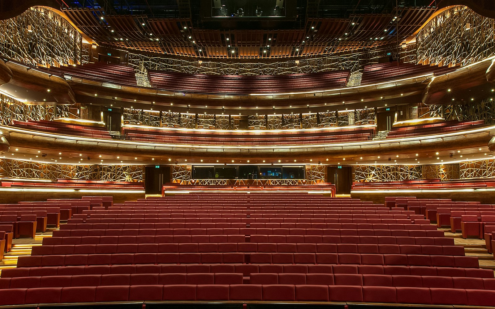 Dubai Opera House Stalls seat-map