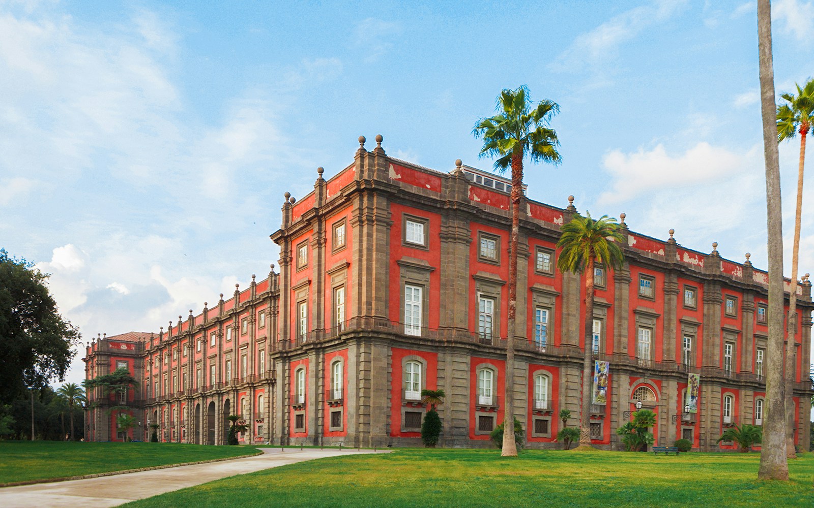 Palace of Capodimonte Garden view