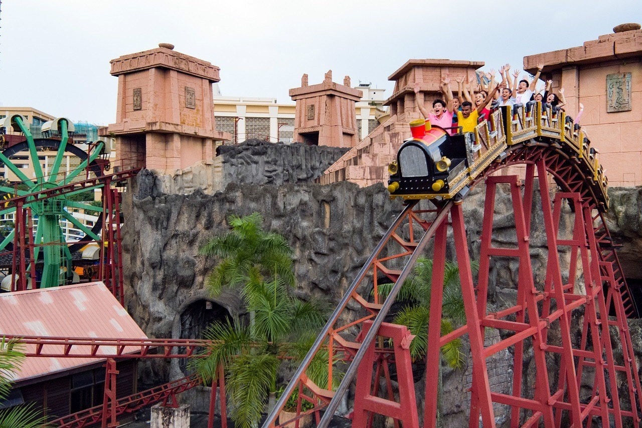 Lost City of Gold Scream Coaster