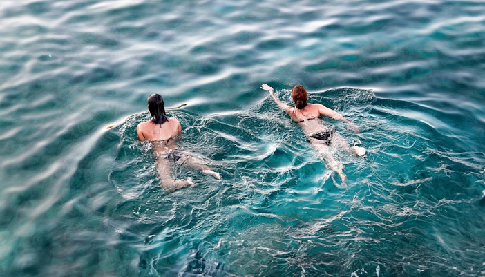 Swimming in the Green Canyon