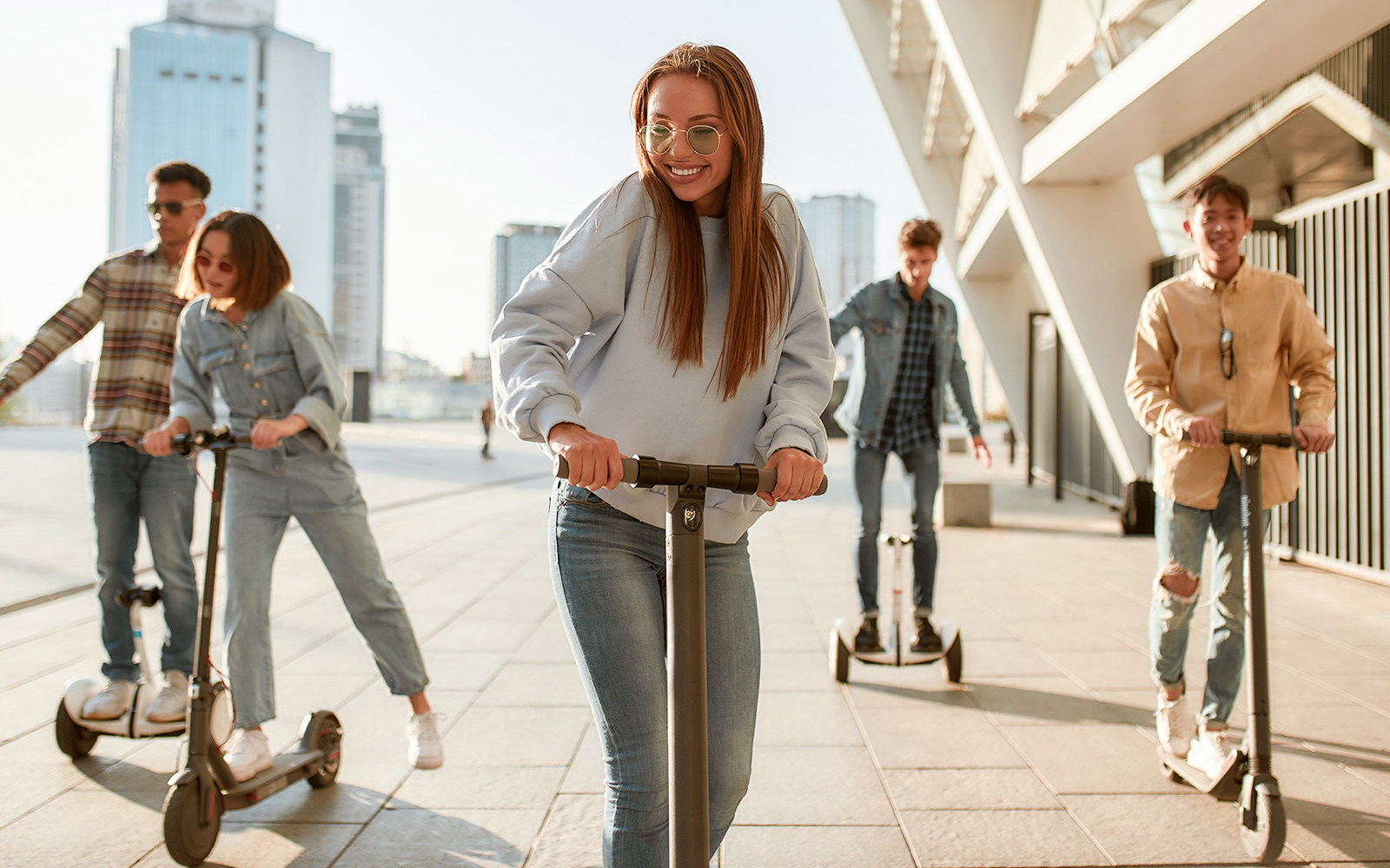 Segway tour near Blue Planet Aquarium, showcasing riders exploring scenic paths.