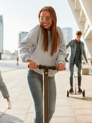 Segway tour near Blue Planet Aquarium, showcasing riders exploring scenic paths.