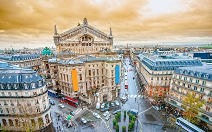 Inngangen til Palais Garnier