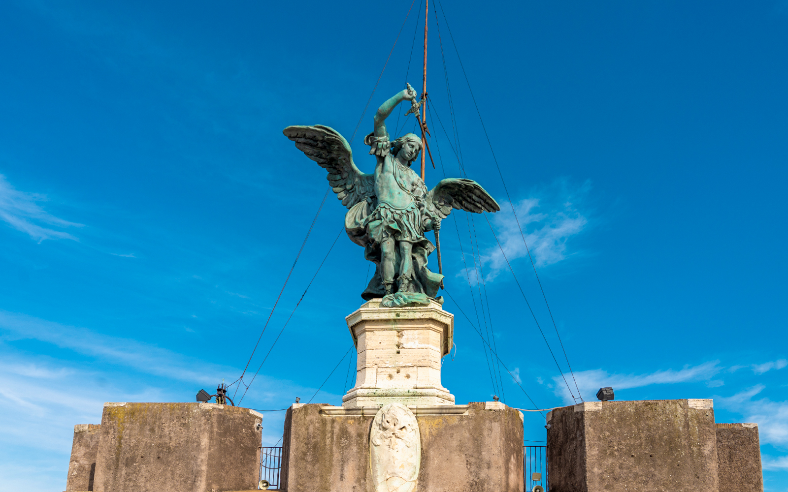 Castel Sant'Angelo Archangel Michael statue