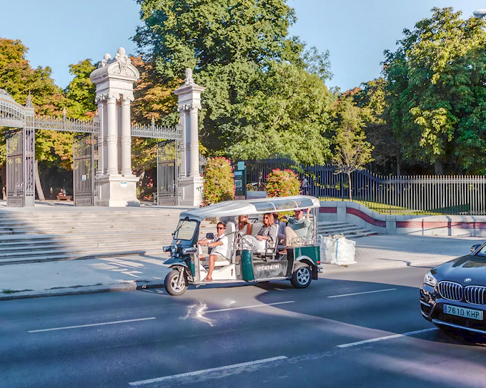 1-hour Express Madrid Tuk-Tuk Tour
