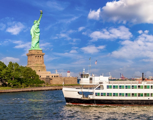 Statue of Liberty from the Sightseeing Cruise