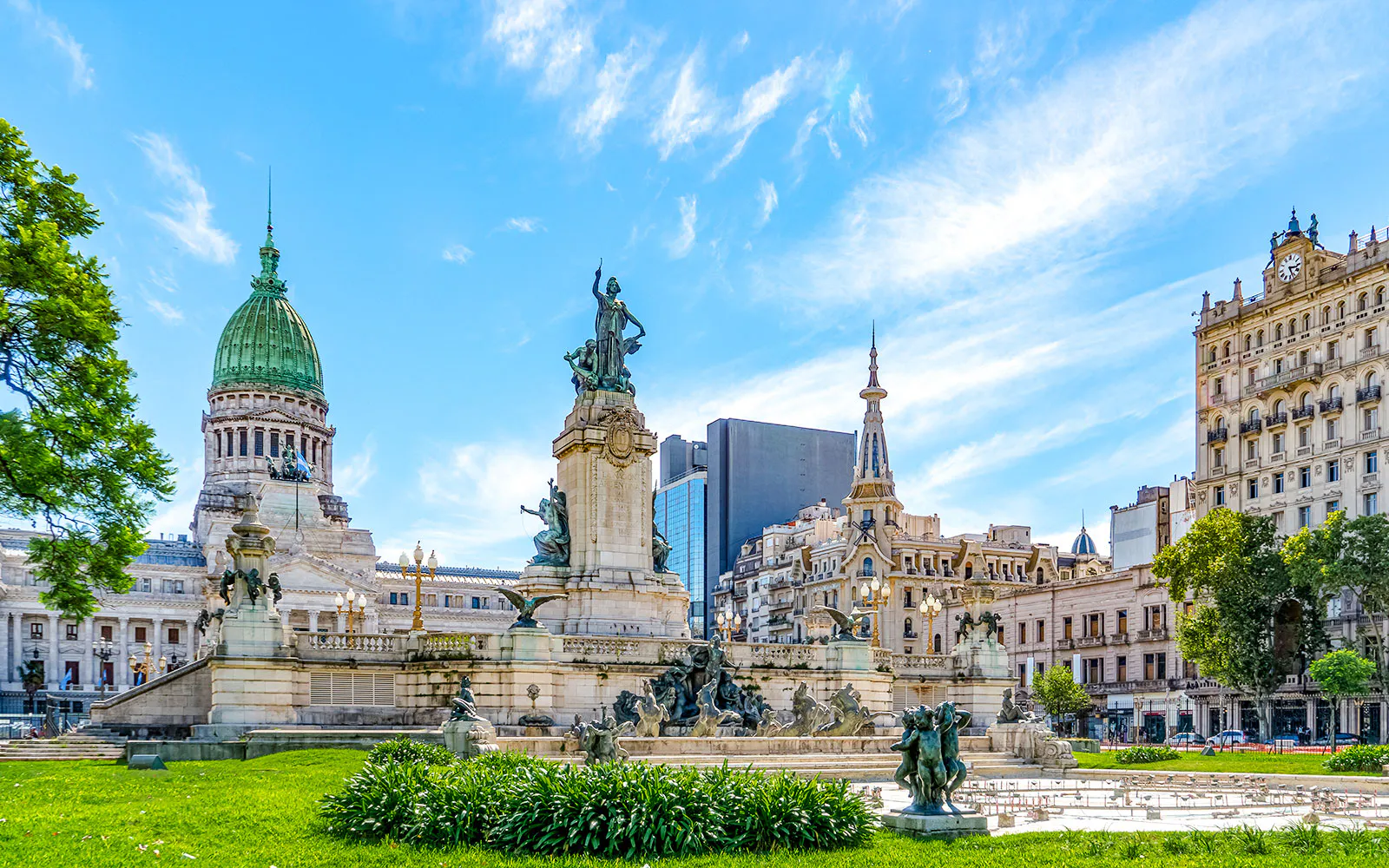 Plaza del Congreso - Congreso de la Nacion