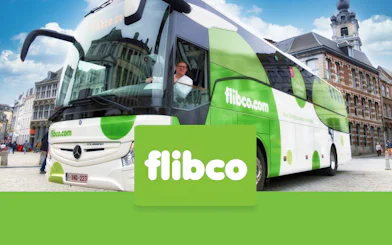 Shuttle bus from Charleroi Airport to Brussels city center.