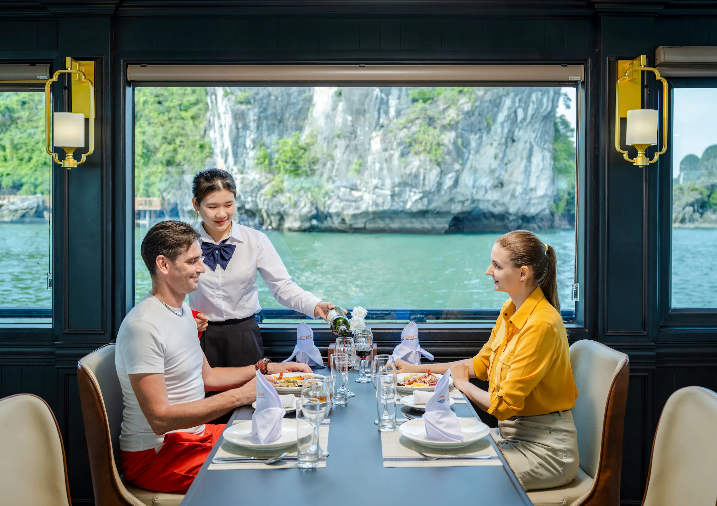 ha long bay day cruise: surprising cave and titop island with buffet lunch-7