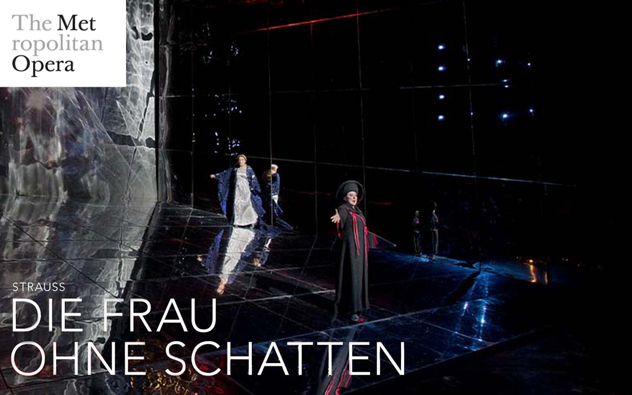 Opera performance of "Die Frau Ohne Schatten" at the Metropolitan Opera.