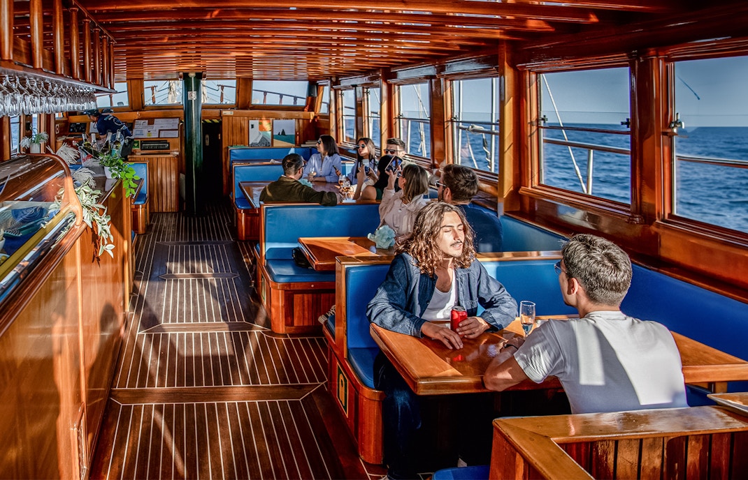 Barcelona Sightseeing Cruise on a Wooden Gullet