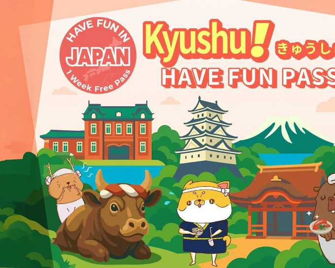 Have Fun in KYUSHU Pass 1 Week Free Pass (Product 49965)