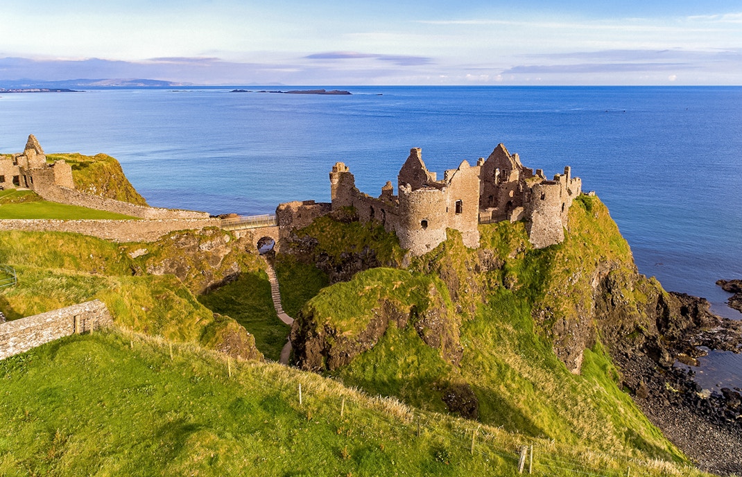 Dunluce Castle - House Greyjoy in Game of Thrones Location tour