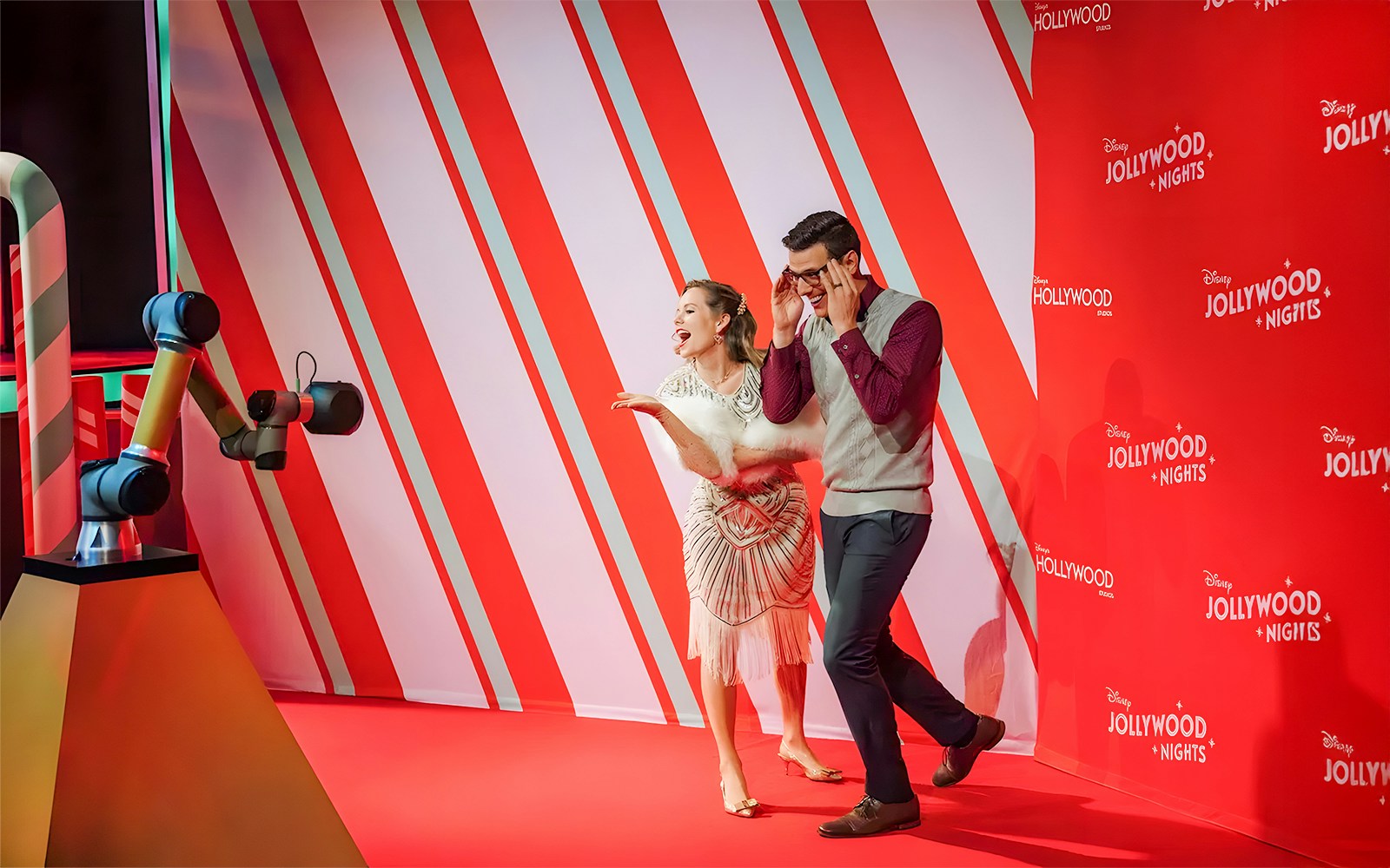 Guests enjoying Disney Jollywood Nights at Walt Disney World Resort, Orlando.