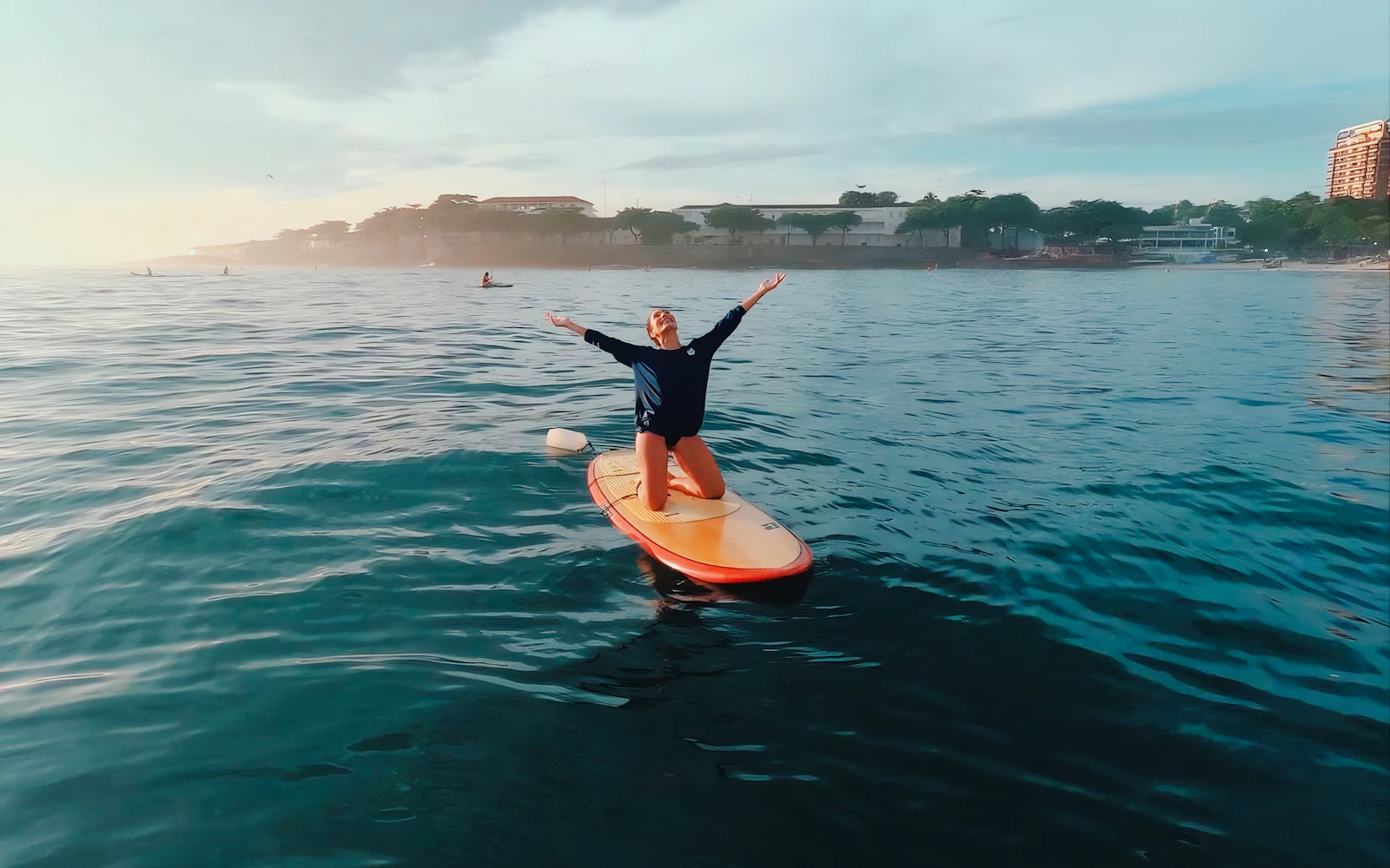 Rio de Janeiro Stand-Up Paddleboard Yoga Session at Copacabana (Product 53611)