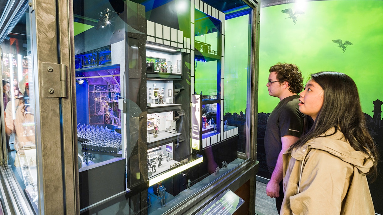 Broadway display at The Museum of Broadway, New York City.