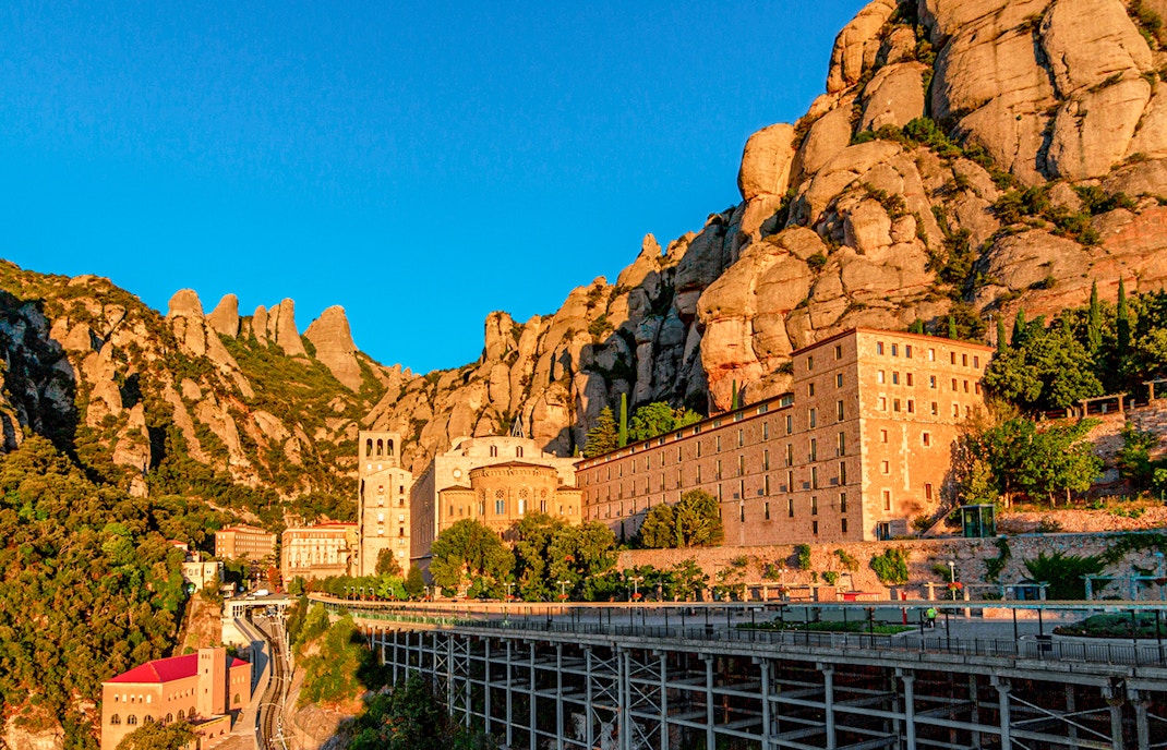 Parking at Cremallera de Monistrol Vila (Rack Railway Station)
