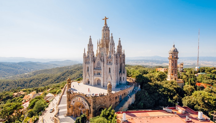 Tibidabo Hills Summit