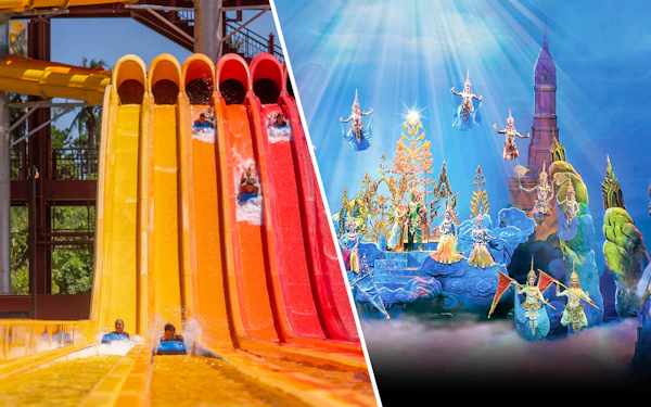 Combo: Andamanda Water Park + Siam Niramit Show Tickets