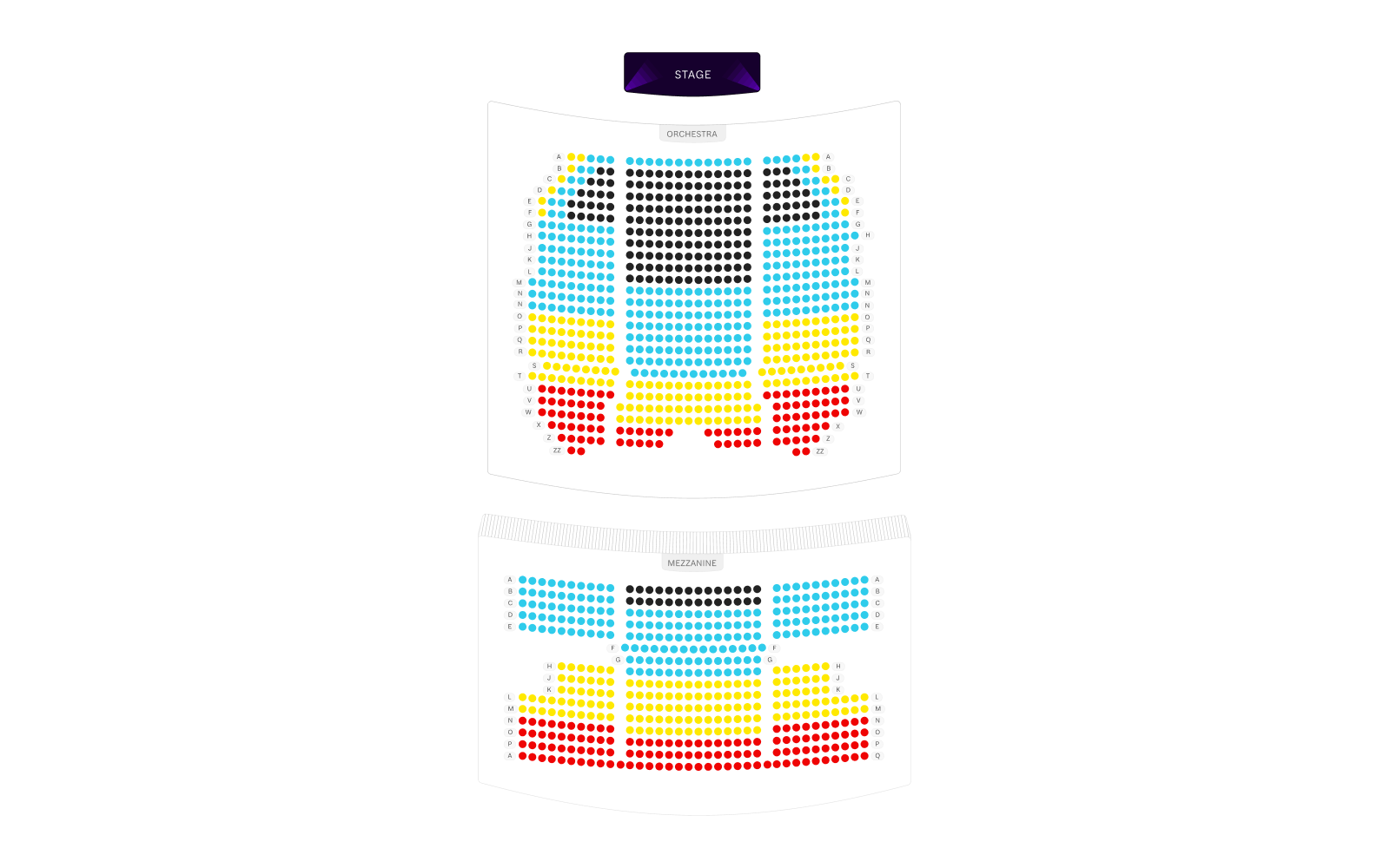 August Wilson Theatre Seating Chart
