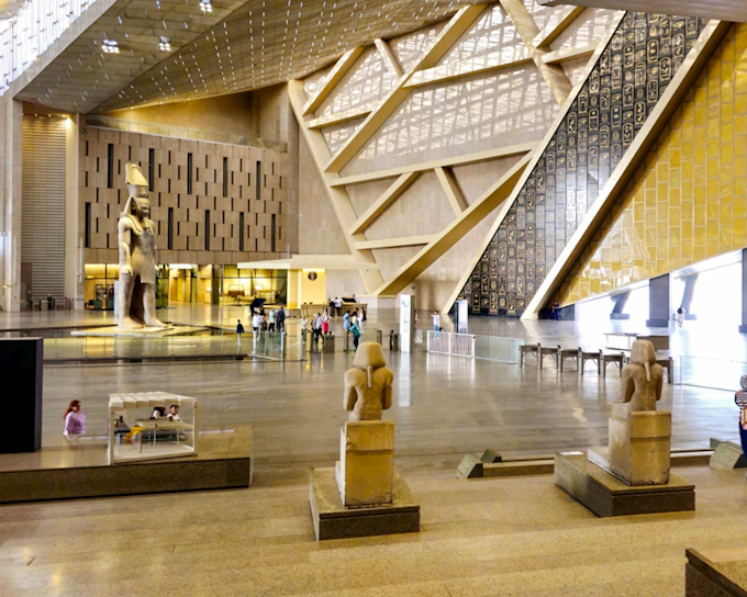 Grand Egyptian Museum Skip-the-Line Tickets with Private Hotel Transfers