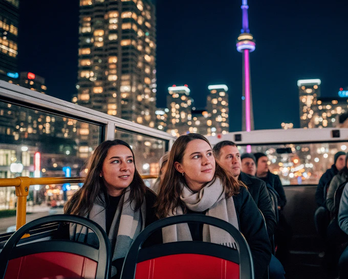 City Sightseeing: Toronto Night Bus Tour