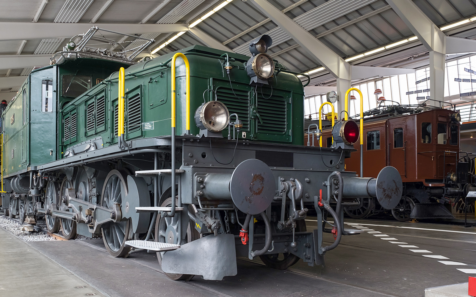 Train at Swiss Transport Museum