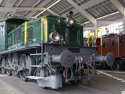 Train at Swiss Transport Museum