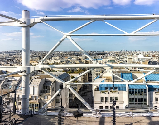 Centre Pompidou terrace