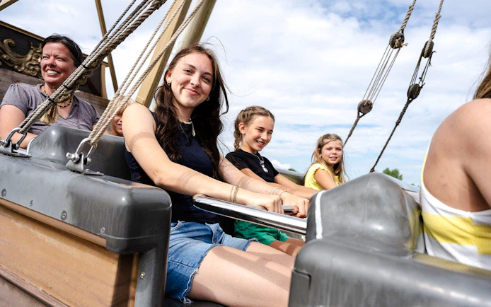 Guests enjoying a swing ride at BELANTIS Adventure Park.