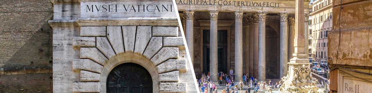 Combo: ingresso Salta la Fila con host ai Musei Vaticani e alla Cappella Sistina + Biglietti per l'ingresso rapido al Pantheon