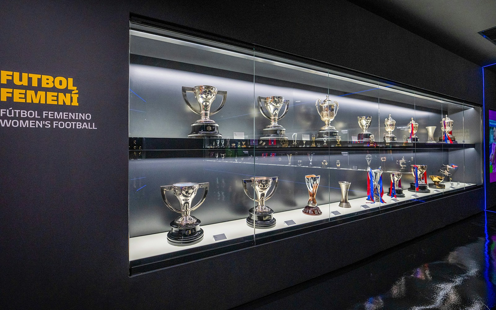 FC Barcelona Museum - Trophy Cabinets