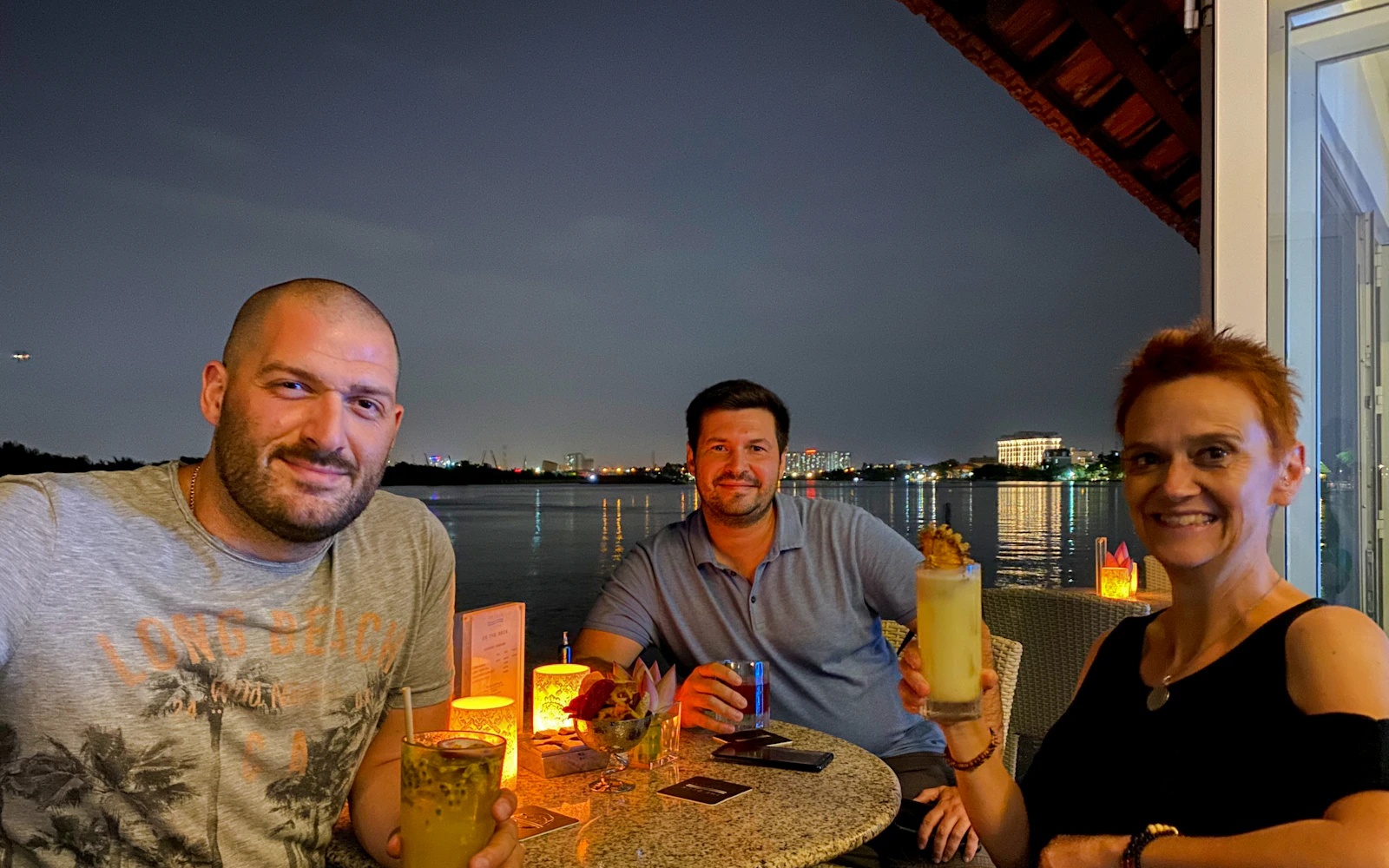 Ho Chi Minh City Sunset Speedboat Cruise on Saigon River with Cocktail