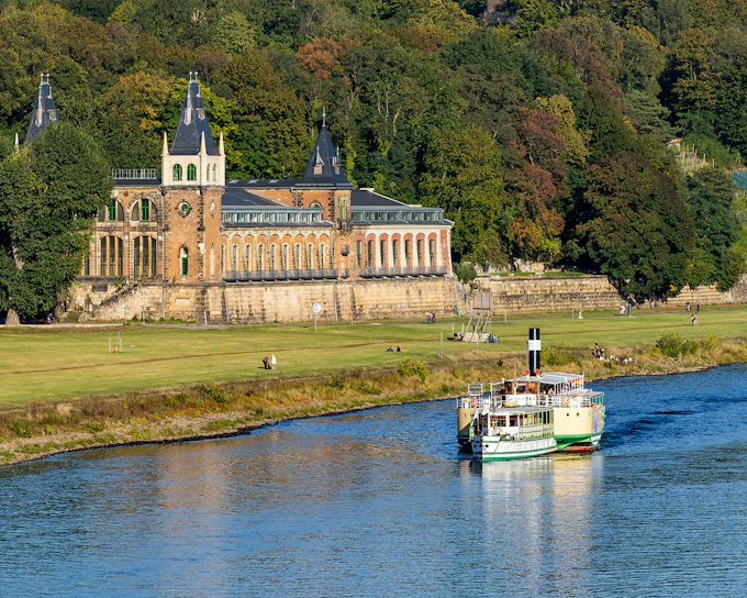 Dresden Elbe River Cruise to Pillnitz Castle