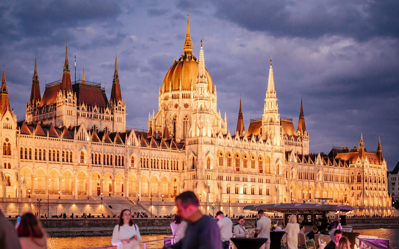 Parlamentsbygningen i Budapest