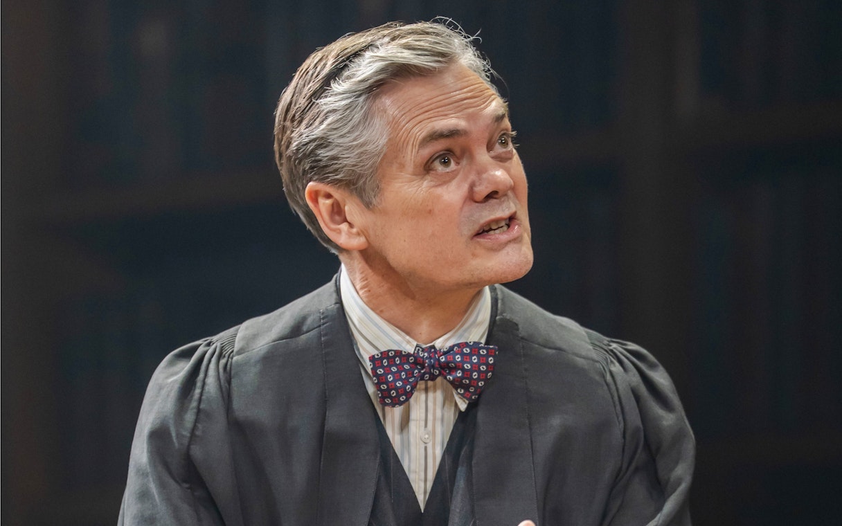 Actor performing in Shadowlands, Westend stage production.