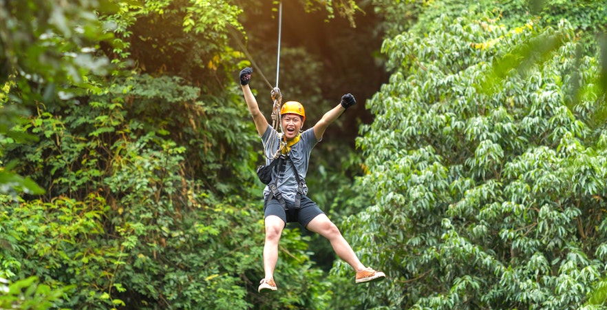 Tirolinas de Rotorua